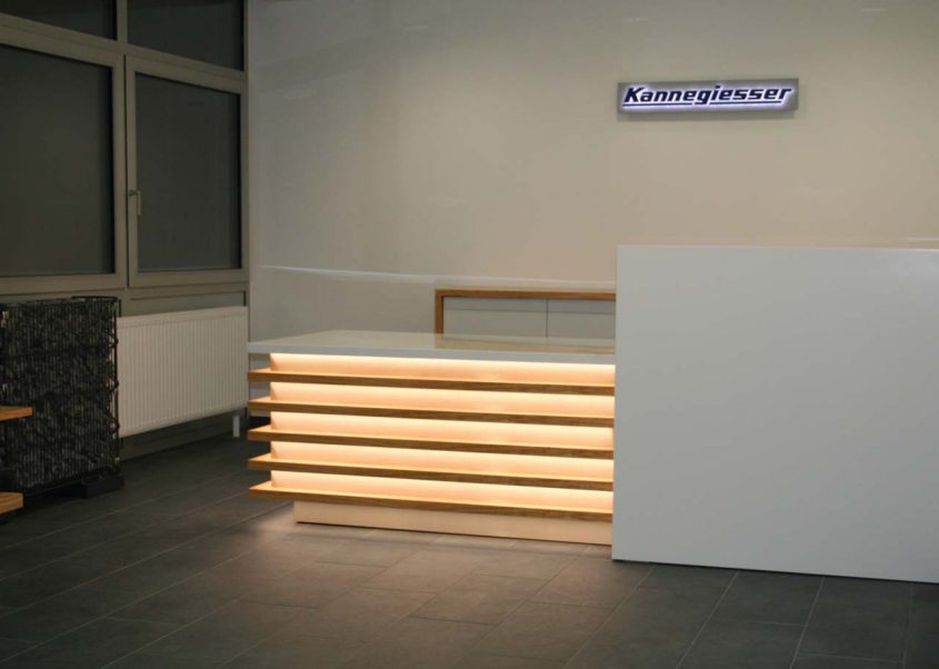 Empfangsbereich Herbert Kannegiesser Sarstedt